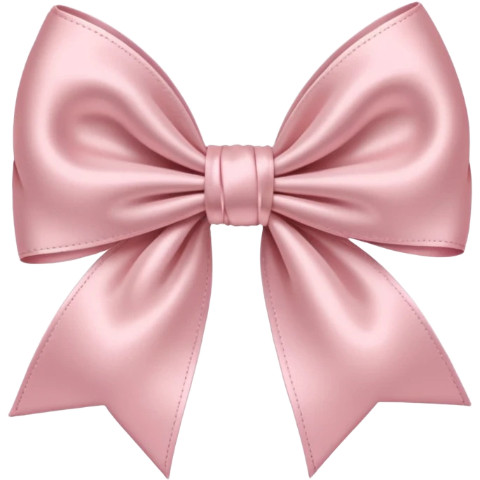 🦢pale pink bow emoji