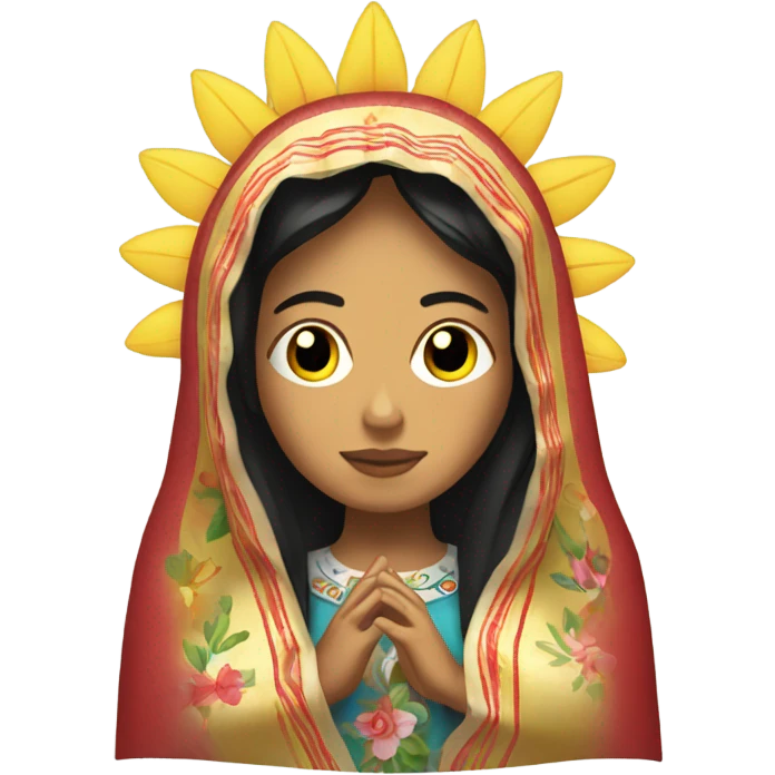 virgen de guadalupe emoji