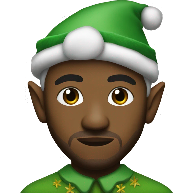 Frank ocean as an elf emoji