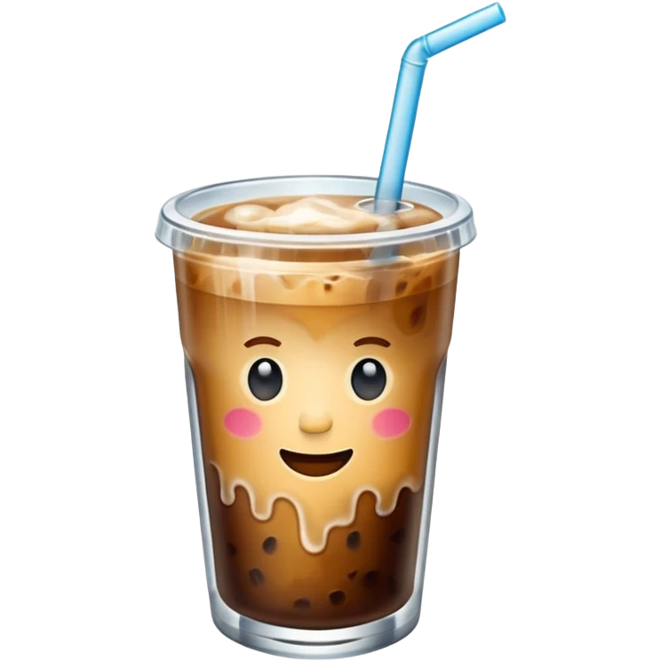 Une Tasse de cafe Givrée  emoji
