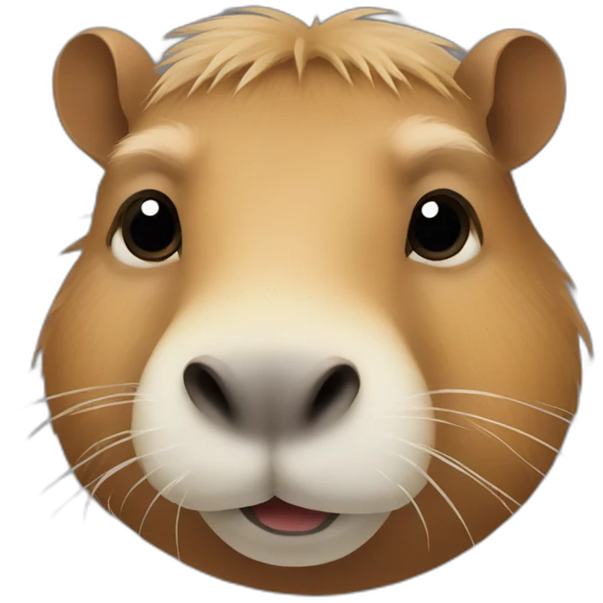 Capybara emoji