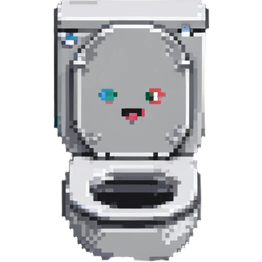Skibidi Toilet with a face emoji