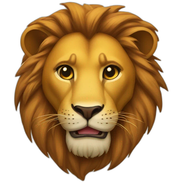 Roi lion emoji
