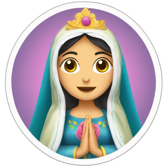 Virgen Macarena emoji