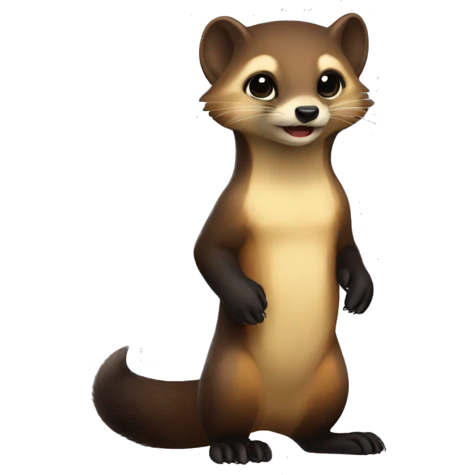 marten standing emoji