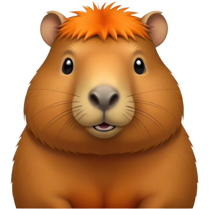 capybara with or emoji