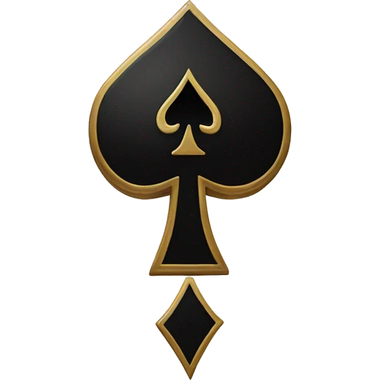 Ace of spades emoji