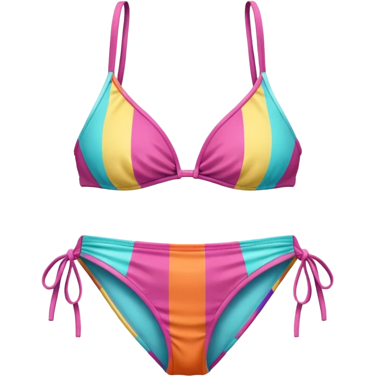 striped bikini emoji