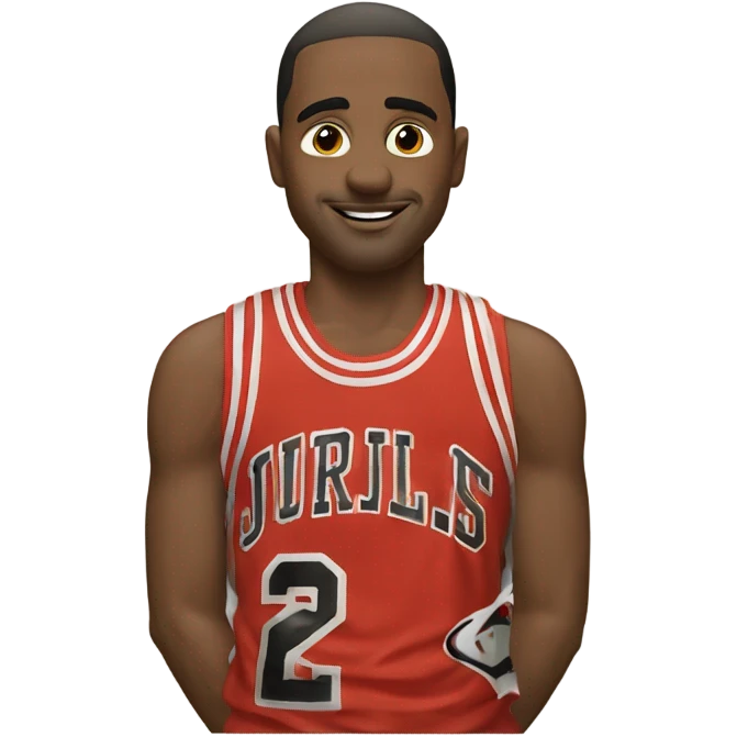 Kelton with retro Jordan’s  emoji