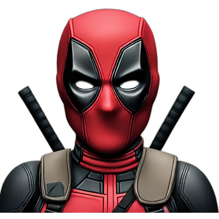 Deadpool con gorra emoji