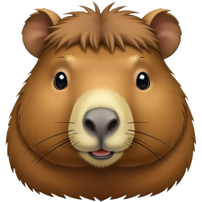 Capybara emoji
