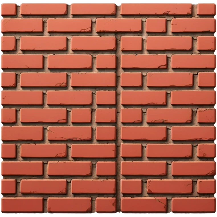 Brick wall: emoji