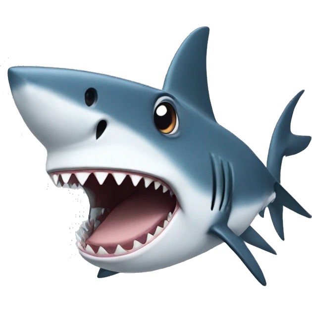 SHARK WITH MONKEY FACE emoji