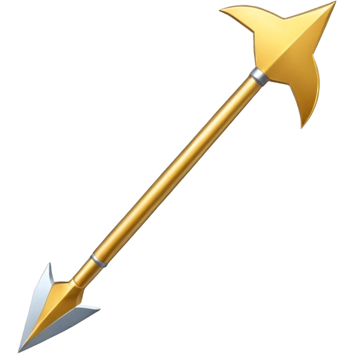 golden arrow emoji
