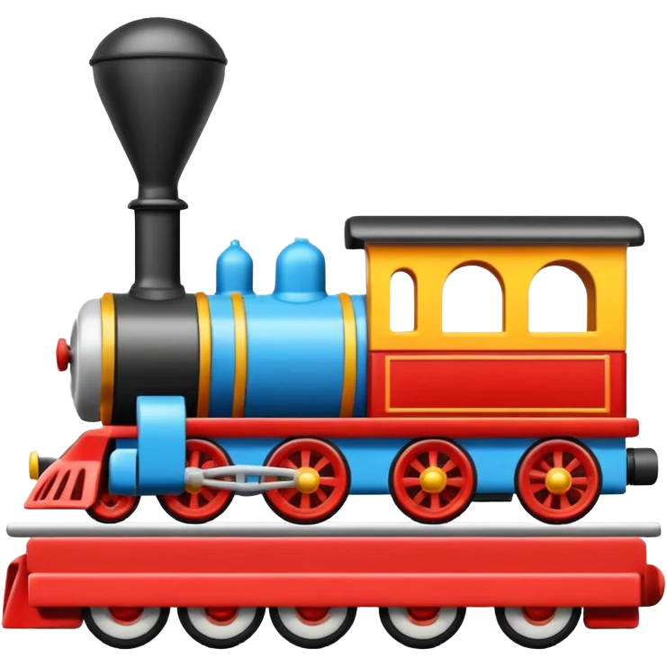  toy cars and trains emoji