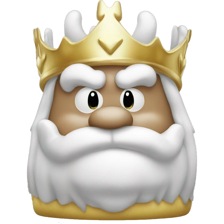 king boo hoo mario emoji