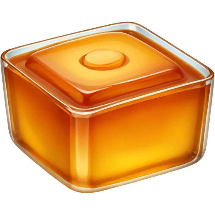 Bean Paste square jelly emoji