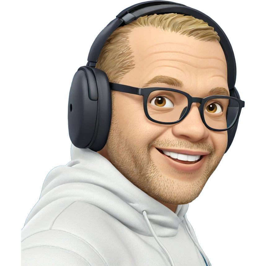 smiling guy by the ocean emoji