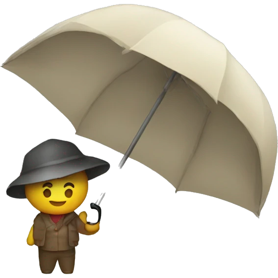 JP WITH UMBRELLA emoji