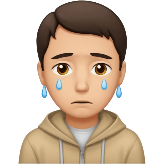 ich heiße Santi, heute bin ich ein bisschen traurig emoji