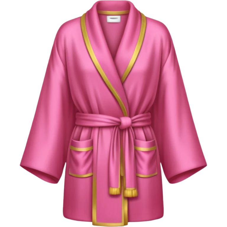 Pink robe  emoji