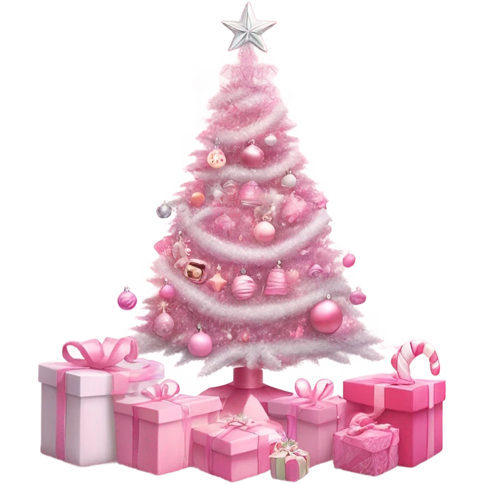 Pink Christmas  emoji