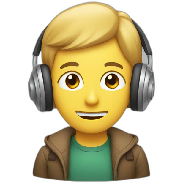learn to listen, listen to learn emoji