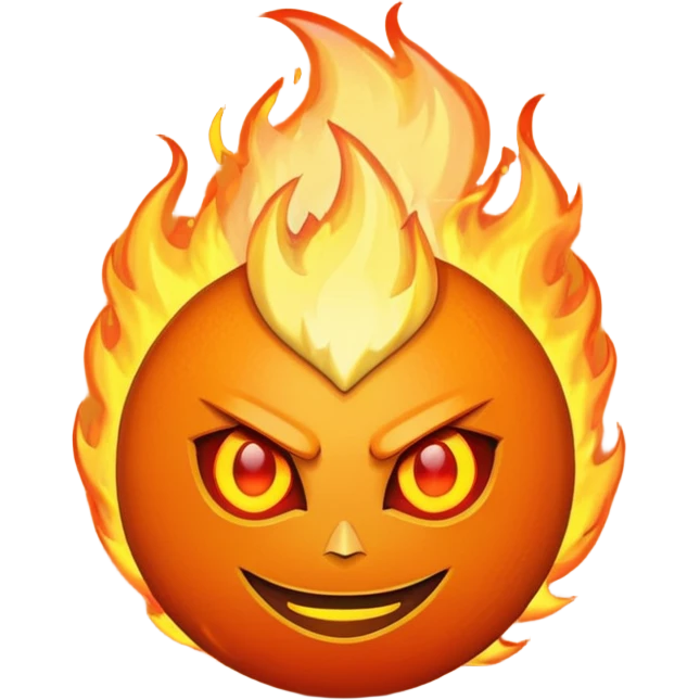 cyberpunk fire emoji