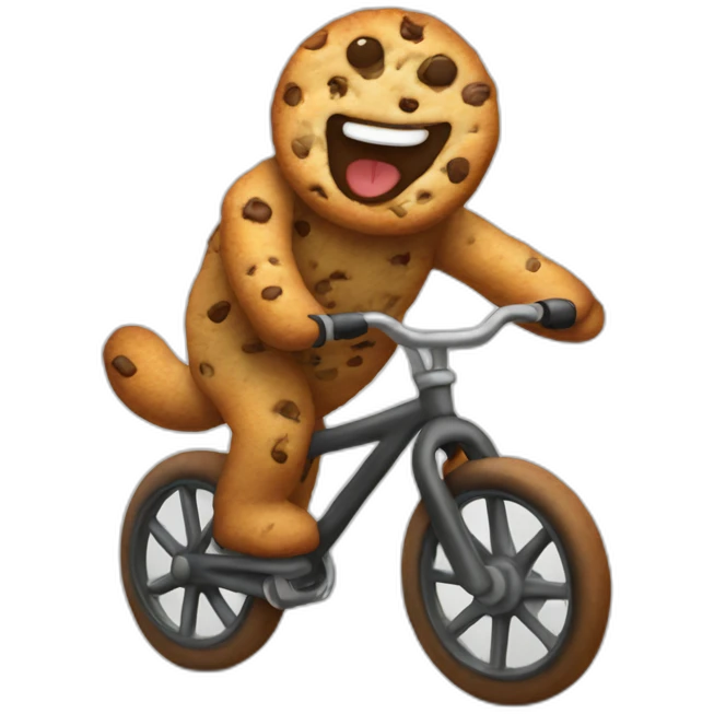COOKIES RIDING BIKE emoji