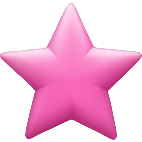 pink star emoji