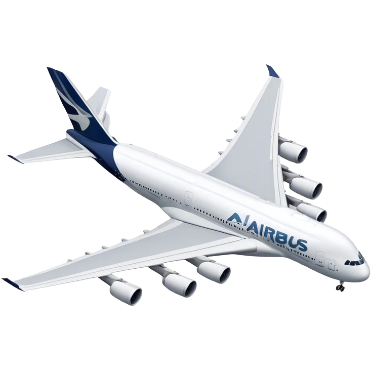 airbus a380 flying emoji