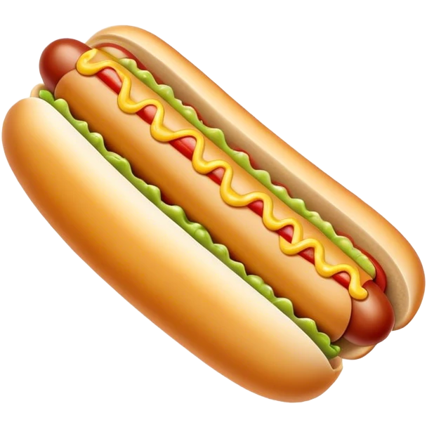 one hotdog emoji