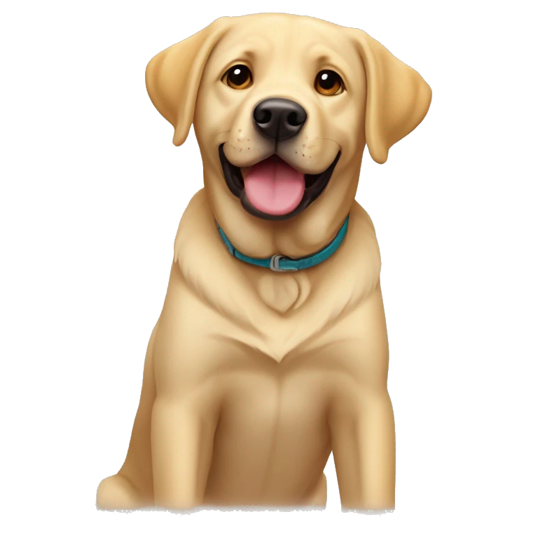 Labrador retriever ￼ emoji