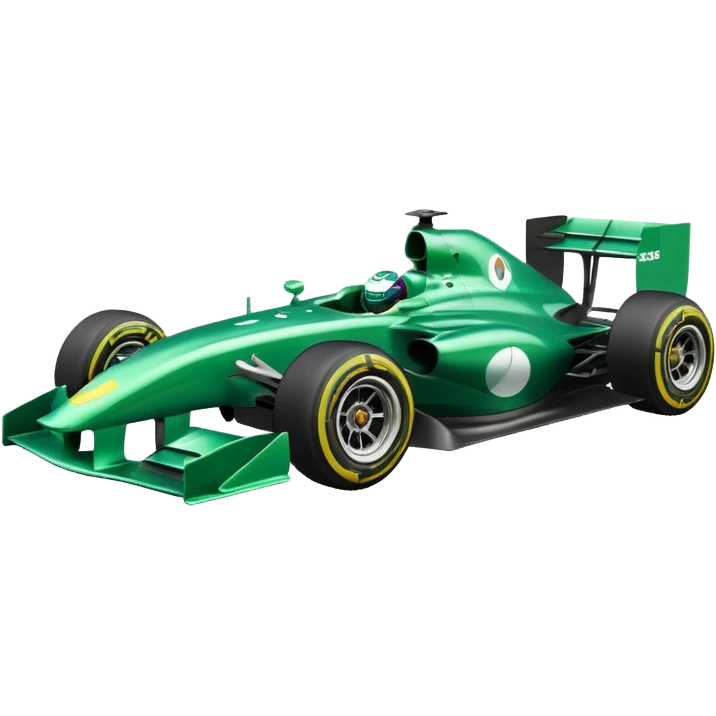 f1 car green emoji