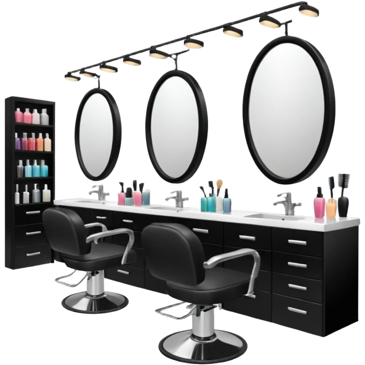 hair salon emoji