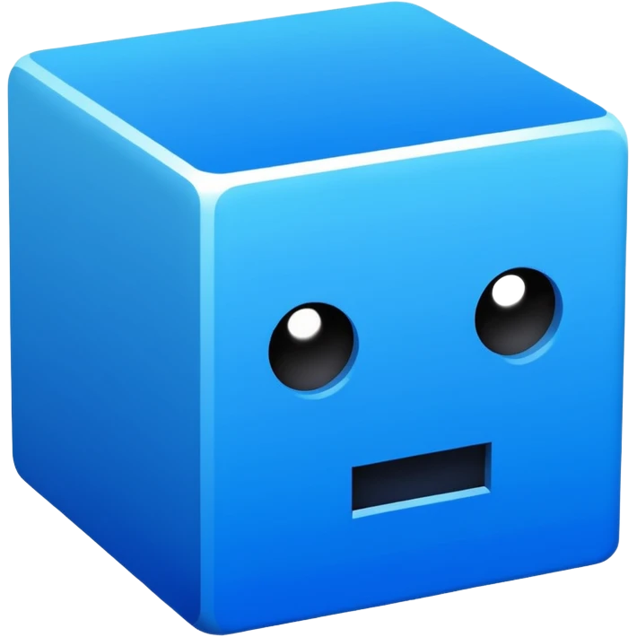 geometery dash cube emoji