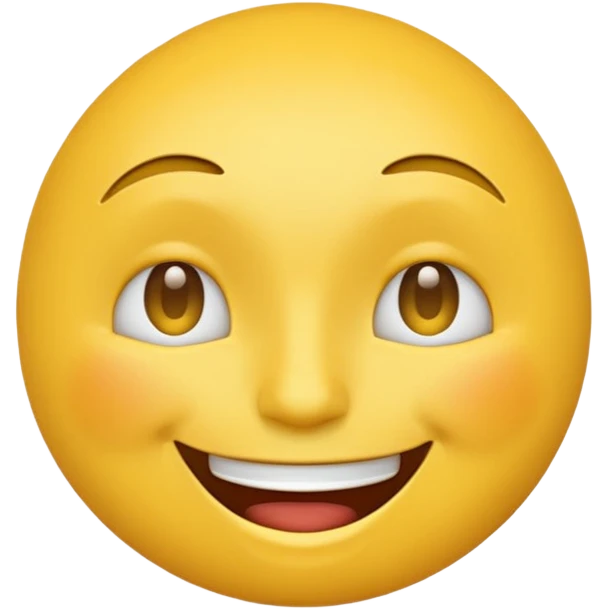 Squinting face yellow face emojis 😀🥹☺️😃 emoji