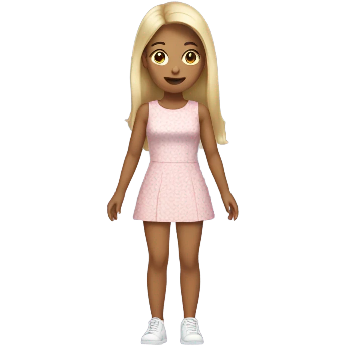 Girl in mini dress  emoji