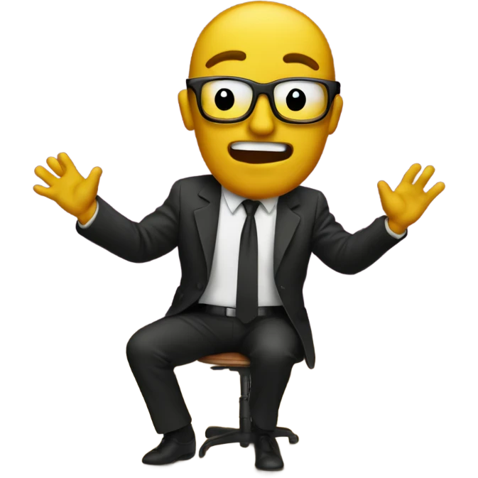 Comedian bombing on stage  emoji
