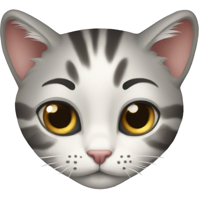 кошка на скейтборде emoji