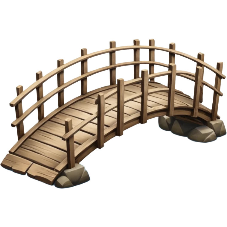 Japanese wooden bridge emoji