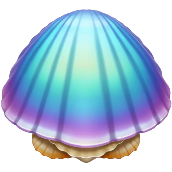 Beach shell emoji