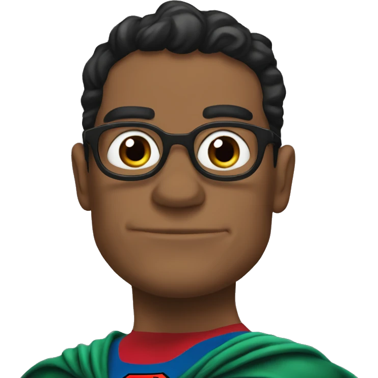 Pepe wlike superman emoji