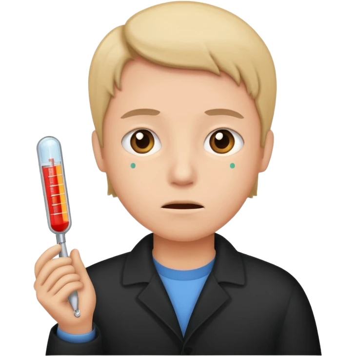 human thermometer emoji