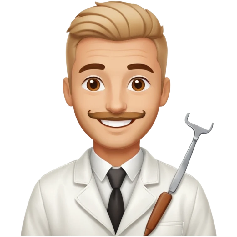 a happy croatian barber  emoji