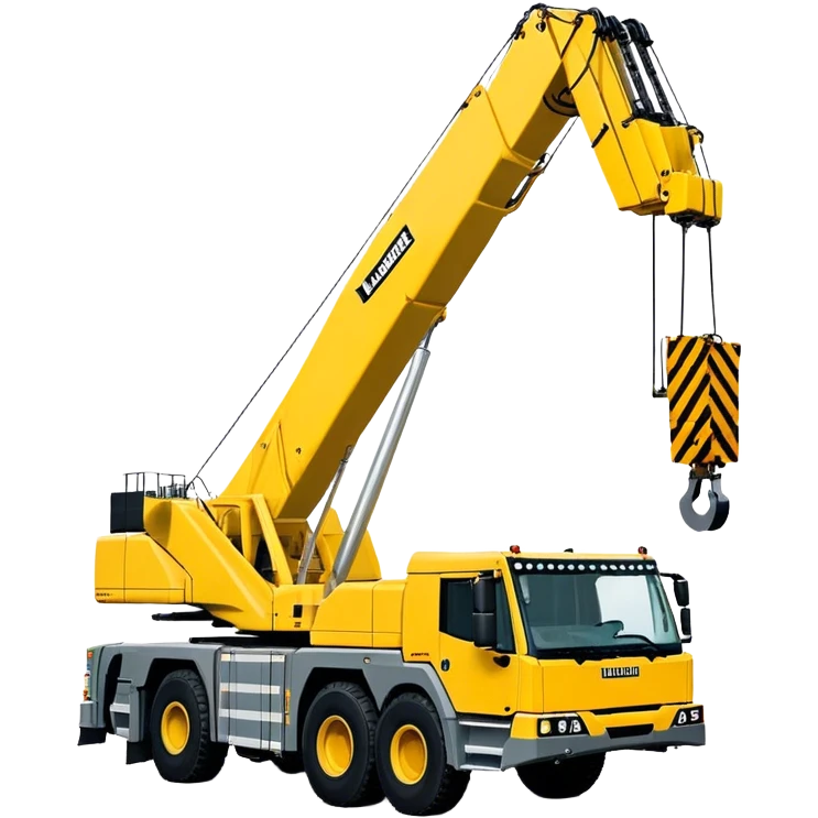 Crane - Liebherr LTM 1200-5.1 (Model Year: 2022) (Iconic colour: Yellow) emoji