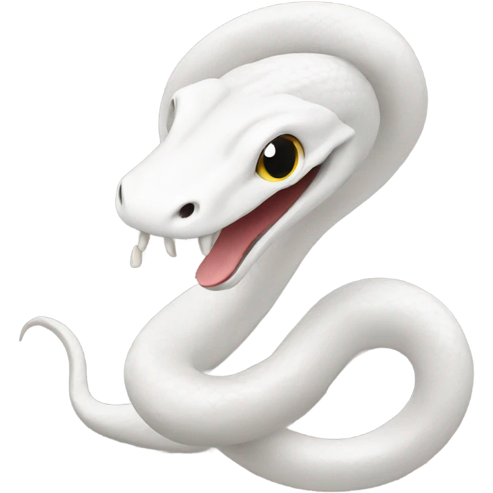 White snake emoji