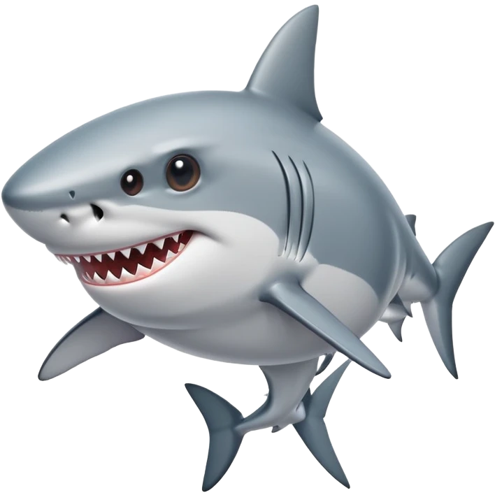 Shark with testicles emoji