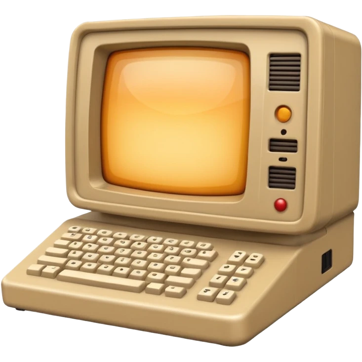 retro computer emoji