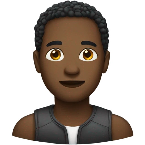 A black person  emoji